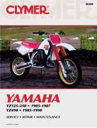 Picture of MANUAL YZ125/250 88-93 CLYMER