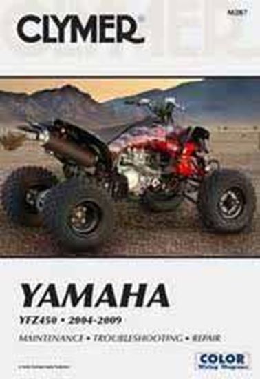 Picture of MANUAL YFZ450 04-09 CLYMER