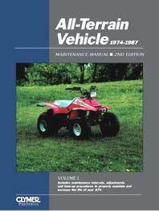 Picture of MANUAL ALL-TERRAIN 74-87 CLYMER M012, ATV12