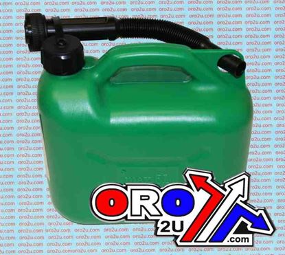Picture of 5L FUEL CAN WITH SPOUT GREEN
