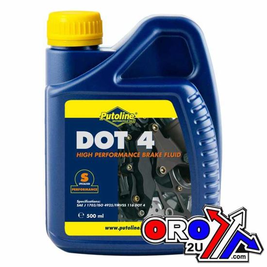 Picture of 500ml DOT4 BRAKE FLUID PUTOLIN