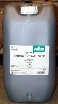 Picture of OIL MX FORMULA 4T 10/40W 25LT MOTOREX 7300004