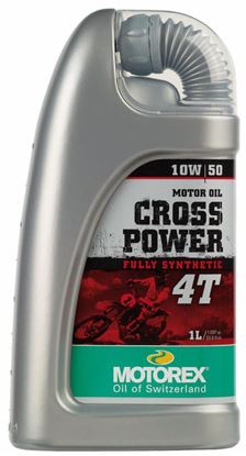 Picture of OIL CROSSPOWER 4T 10/50W 1LT MOTOREX 7300012 4 STROKE