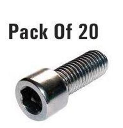 Picture of PK/20 M6x25 SS ALLEN CAP STAINLESS STEEL SCREW