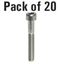 Picture of PK/20 M6x40 SS ALLEN CAP STAINLESS STEEL SCREW