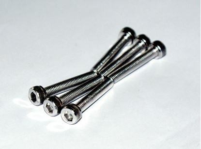 Picture of 6x30 ALUMINIUM CAP SCREW PK6 SOCKET SCREW ALLEN HEAD BOLT