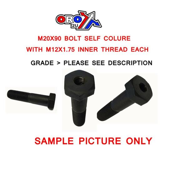 Picture of M20X90 BOLT INNER THREAD M12 EACH