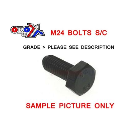 Picture of M24X40 BOLT HEX SELF COLURE EACH