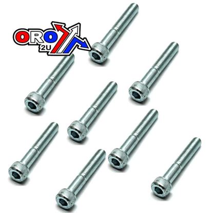 Picture of M10X50 ALLEN CAP BOLT BZP PK/8