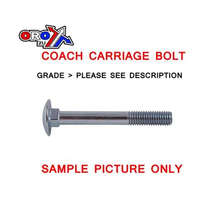 Picture of M12x150 COACH CARRIAGE BOLT