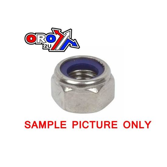 Picture of M16 NYLON LOCK NUT BZP EACH REGULAR