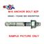 Picture of M10X90 ANCHOR BOLT BZP EACH
