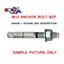 Picture of M12X80 ANCHOR BOLT BZP EACH