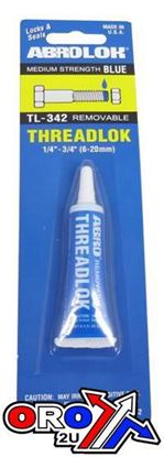 Picture of BLUE THREADLOK 6ml. TUBE TL-34
