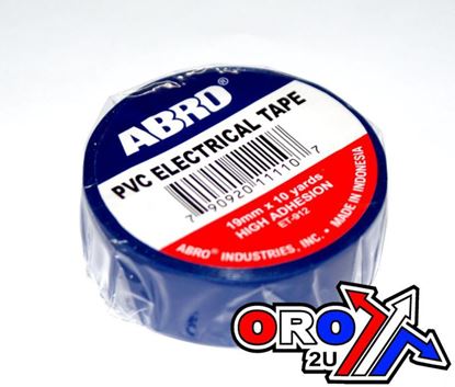 Picture of PVC TAPE 19mm X 10yds BLUE