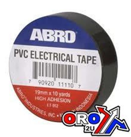 Picture of PVC TAPE 19mm X 10yds BLACK 01-021BK.EACH