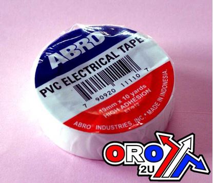 Picture of PVC TAPE 19mm X 10yds WHITE