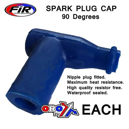 Picture of SPARK PLUG CAP BLUE RUBBER