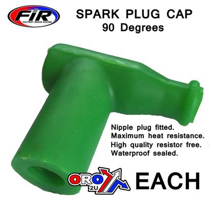 Picture of SPARK PLUG CAP GREEN RUBBER