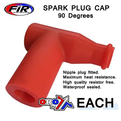 Picture of SPARK PLUG CAP RED RUBBER