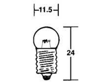 Picture of BULB 12V 5W SCREW TYPE P208