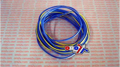 Picture of ELE. WIRE BLUE/YELLOW 4 METRE