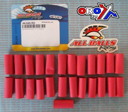 Picture of RED HEAT SHRINK PK/25 ALLBALLS 99-1034