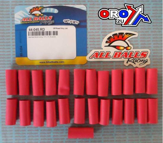 Picture of RED HEAT SHRINK PK/25 ALLBALLS 99-1034