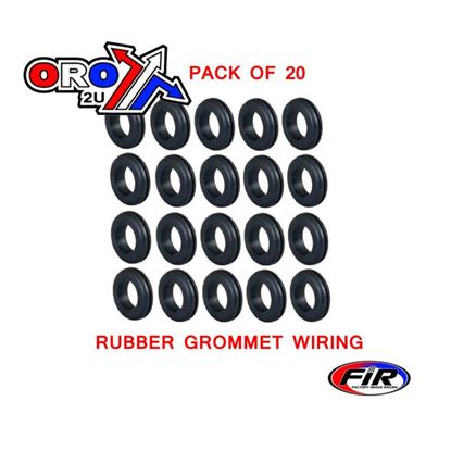 Picture of 9MM RUBBER GROMMET WIRING PACK OF 20