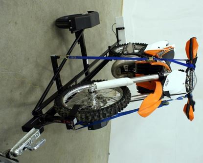 Picture of 1 BIKE MOTORCYCLE TRAILER MX / ROAD 10"RIM std