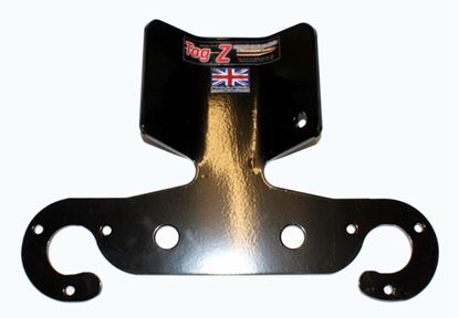 Picture of 5MM BUMPER PLATE WITH 2 SOCKET BLACK