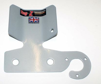Picture of 5MM BUMPER PLATE WITH 1 SOCKET SILVER