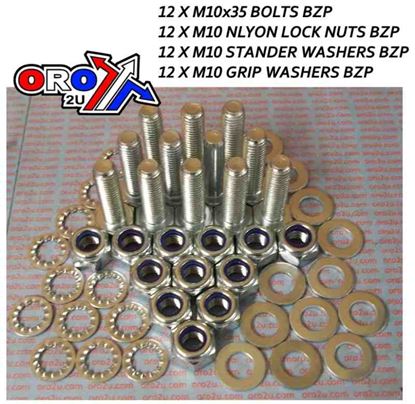 Picture of M10 AXLE BOLT KIT BZP