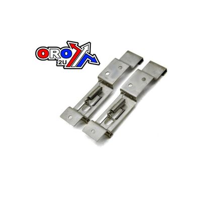 Picture of NUMBER PLATE HOLDER CLIP ON STAINLESS STEEL / PAIR