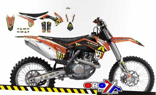 Picture of 01-04 KTM ARMA ENERGY BLACKBIRD FULL TEAM KIT 8517F