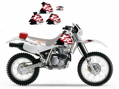 Picture of 86-95 XR250 ORIGINAL GRAPHIC BLACKBIRD DECAL KIT 2104