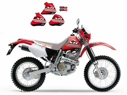 Picture of 88-99 XR600 DREAM 2 GRAPHIC BLACKBIRD DECAL KIT 2129A