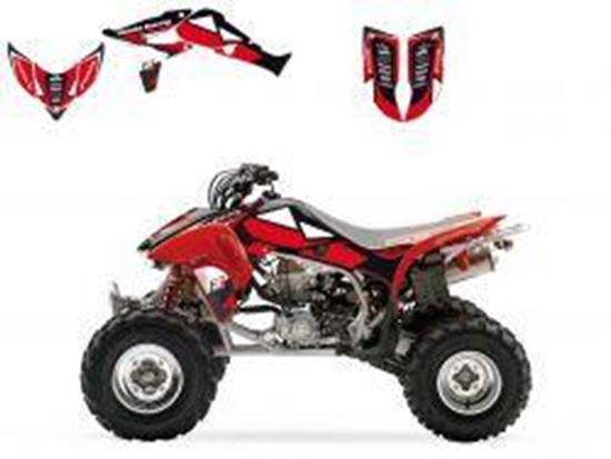 Picture of 04-12 TRX450R DREAM-2 KIT BLACKBIRD DECAL KIT 2Q06A