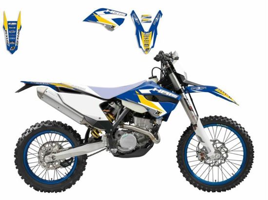 Picture of 13-14 HUSABERG DREAM 3 GRAPHIC BLACKBIRD DECAL KIT 2704E