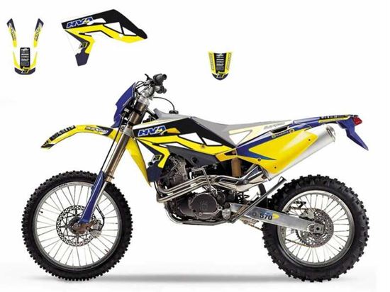 Picture of 01-04 HUSQVARNA DREAM 2 BLACKBIRD DECAL KIT 2606A