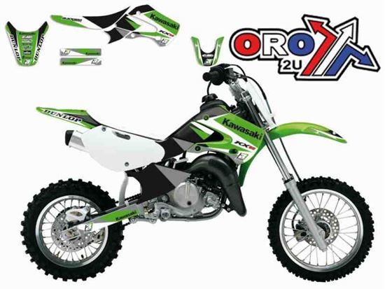 Picture of 00-13 KX65 DREAM 3 GRAPHIC KIT BLACKBIRD DECAL KIT 2404E