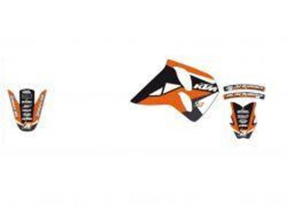 Picture of 96-99 KTM LC4 DREAM-2 BLACKBIRD DECAL KIT 2533A
