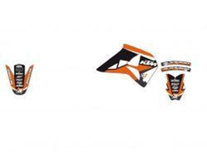 Picture of 96-99 KTM 4ST DREAM-2 BLACKBIRD DECAL KIT 2532A