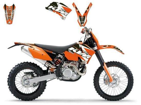 Picture of 05-07 SX/EXC DREAM-3 KTM BLACKBIRD DECAL KIT 2526E