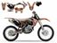 Picture of 11-12 SX/EXC KTM TRIBAL SKULL2 BLACKBIRD DECAL KIT 2537B
