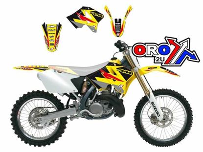 Picture of 01-16 RM125 250 DREAM 3 BLACKBIRD DECAL KIT 2318E