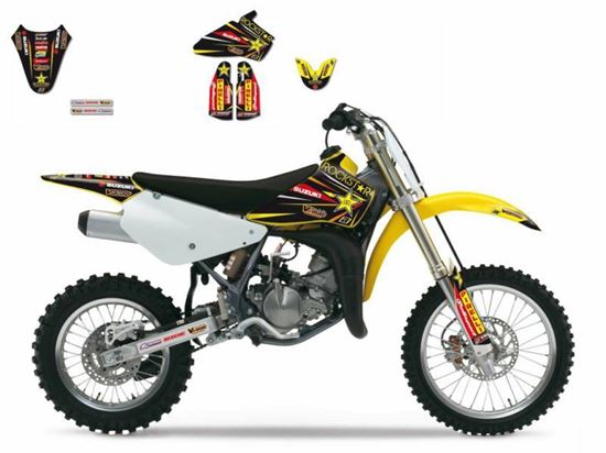 Picture of 02-14 RM85 ROCKSTAR ENERGY 2 BLACKBIRD DECAL KIT 2307R2