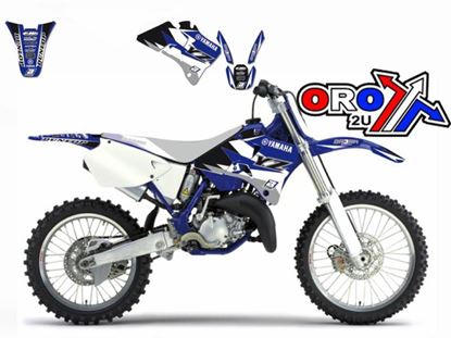Picture of 96-01 YZ125/250 DREAM-3 BLACKBIRD DECAL KIT 2233E
