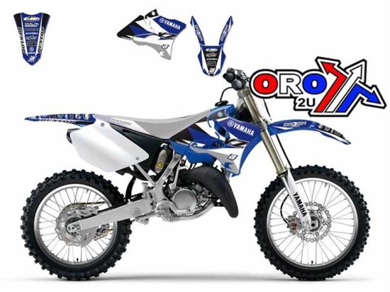 Picture of 02-14 YZ125 YZ250 DREAM 3 BLACKBIRD DECAL KIT 2231E