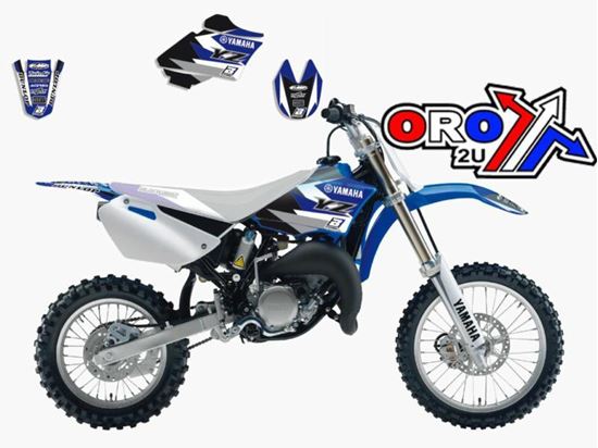 Picture of 02-14 YZ85 DREAM 3 BLACKBIRD GRAPHIC KIT 2212E